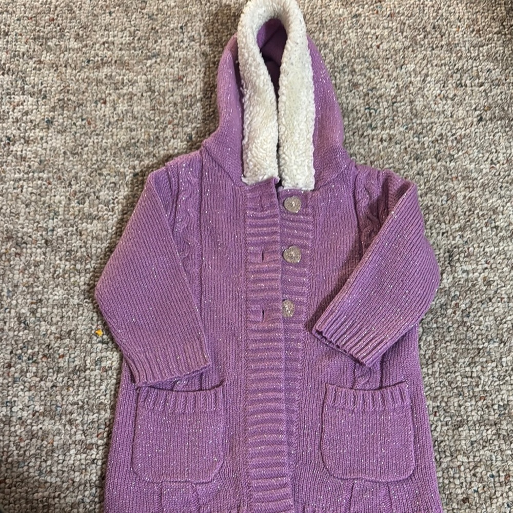Wonderkids Purple Hooded Sweater